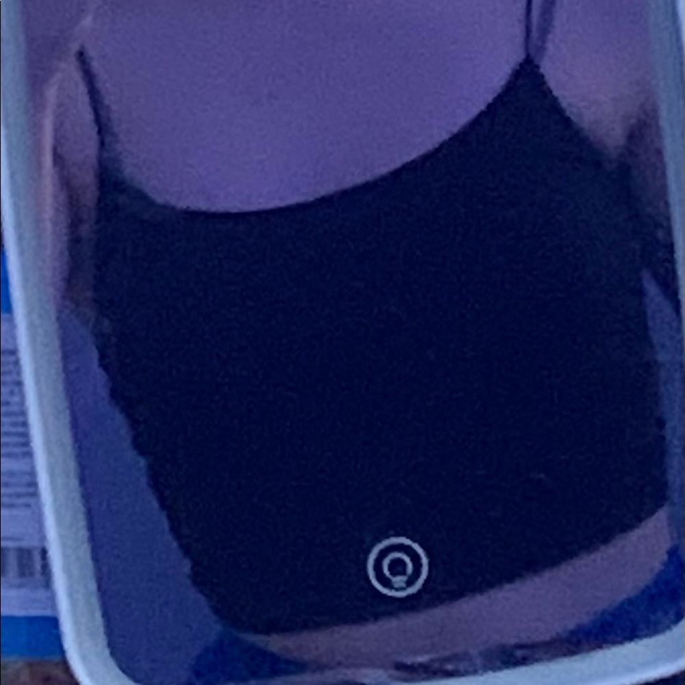 Black Garage Cropped Tank